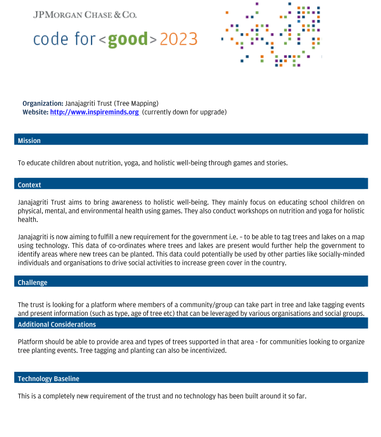 JPMC Code For Good 2023